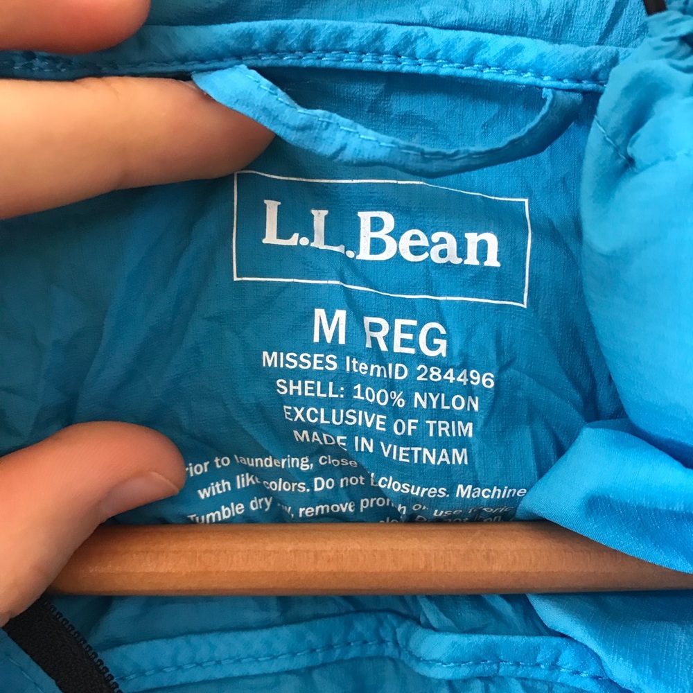 L.L. Bean packable light jacket